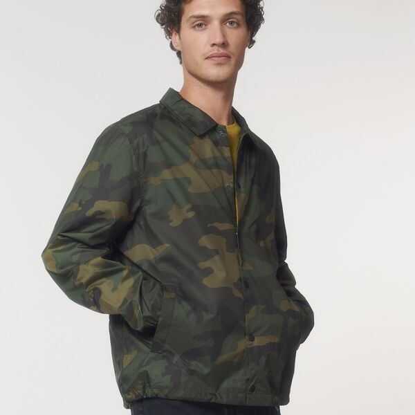 Coacher AOP camouflage jacket (STJU879) Thumbnail