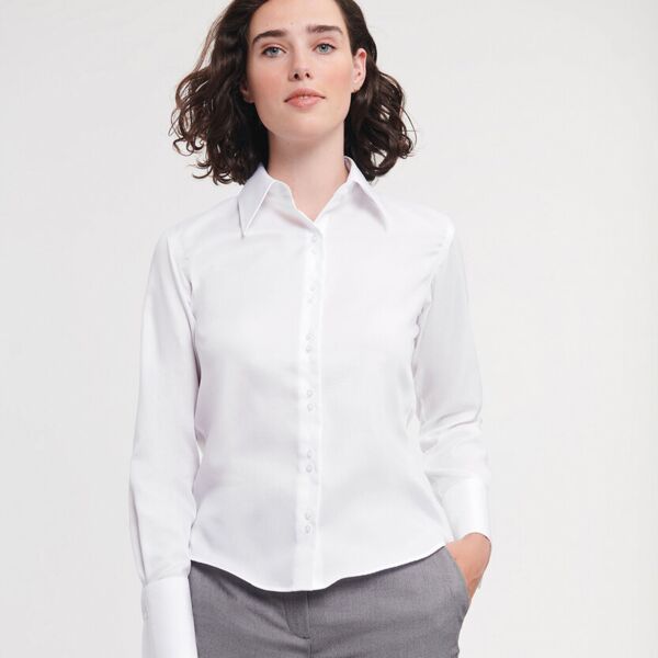 Women's long sleeve ultimate non-iron shirt Thumbnail