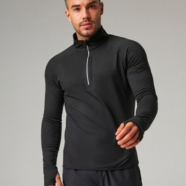Long-sleeved ¼ zip top Thumbnail