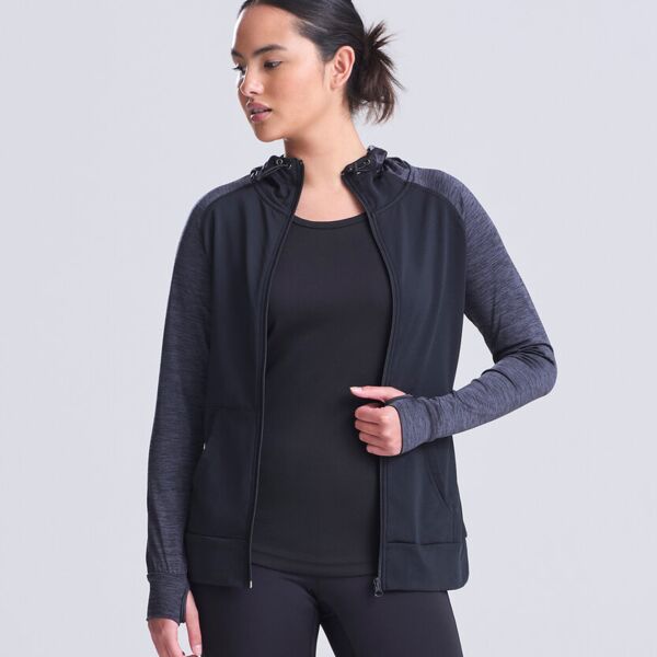 Affiliate - JC058 Girlie cool contrast zoodie Thumbnail