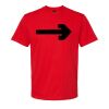 Softstyle™ midweight adult t-shirt Thumbnail