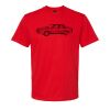 Softstyle™ midweight adult t-shirt Thumbnail