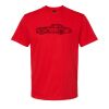 Softstyle™ midweight adult t-shirt Thumbnail