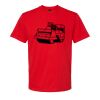 Softstyle™ midweight adult t-shirt Thumbnail