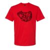 Softstyle™ midweight adult t-shirt Thumbnail