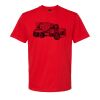 Softstyle™ midweight adult t-shirt Thumbnail