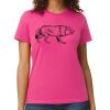 Softstyle™ midweight women’s t-shirt Thumbnail